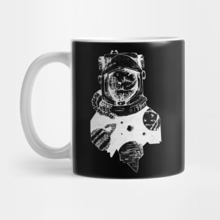 The unkown Astronaut Silhouette Mug